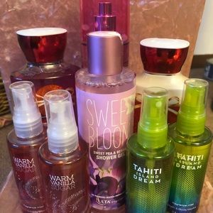 Set of 8 body wash, lotion, and fragrance 💕